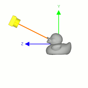 Camera pitch animation
